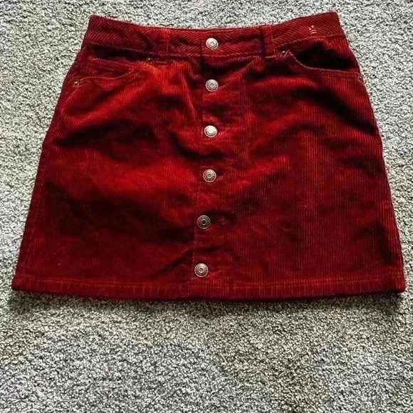 Cat & Jack Other - Cat & Jack Corduroy Girls Skirt Copper Brown